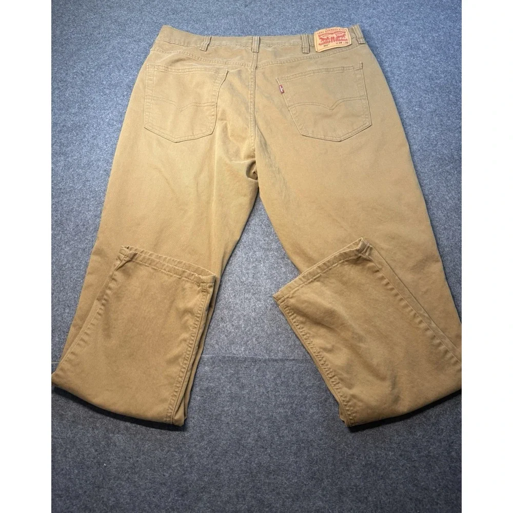 Levi's‎ 541 Athletic Taper Chino Pants Tan W38 L32